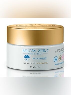 Below Zero Arctic Serenity Milk & Honey Body Butter - Retail $160